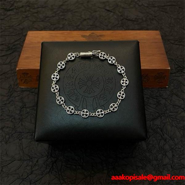 2026新作 トレンド 限定 クロス ブレスレット おすすめ CHROME HEARTS クロムハーツ 偽物