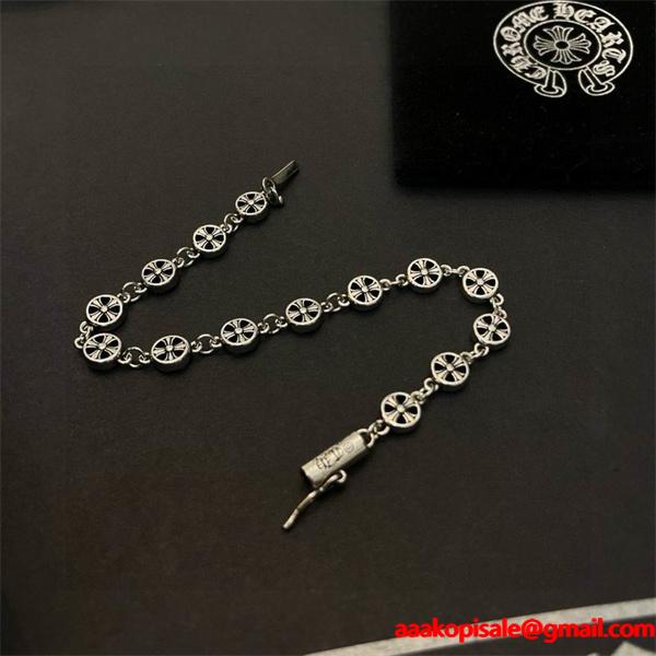 2026新作 トレンド 限定 クロス ブレスレット おすすめ CHROME HEARTS クロムハーツ 偽物