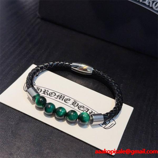 入手困難 話題 チェーン CHROME HEARTS クロムハーツ スーパーコピー ブレスレット 本格派