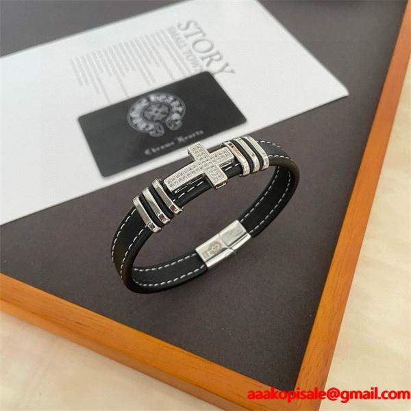 CHROME HEARTS クロムハーツ コピー プレミアム品質！ プレミアム ビーズ ブレスレット お洒落