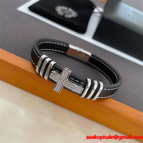 CHROME HEARTS クロムハーツ コピー プレミアム品質！ プレミアム ビーズ ブレスレット お洒落