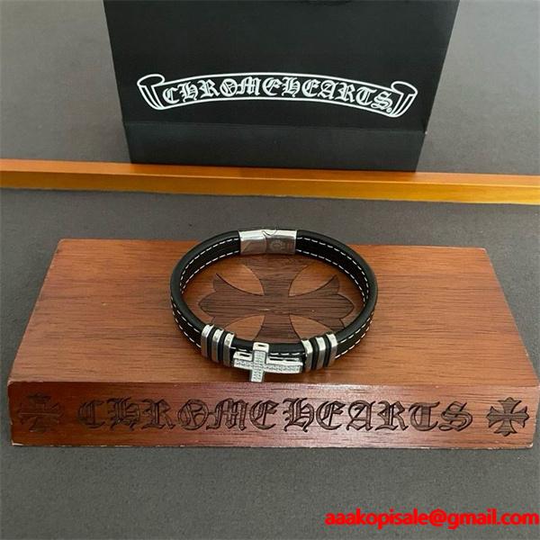 CHROME HEARTS クロムハーツ コピー プレミアム品質！ プレミアム ビーズ ブレスレット お洒落