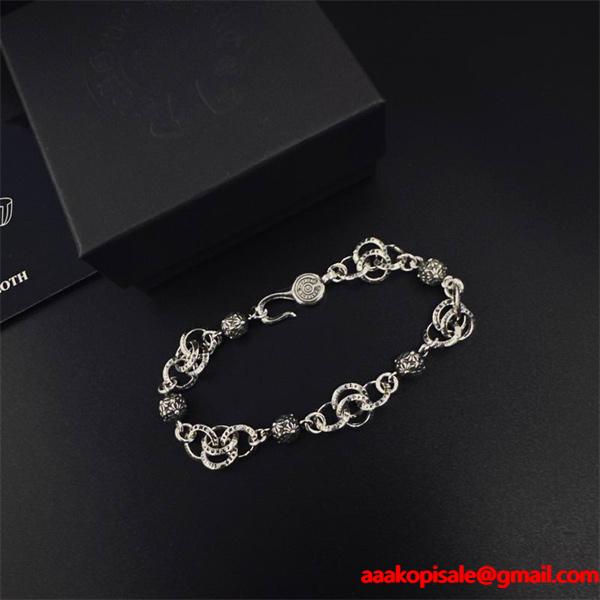 2026年新登場 上質 チェーン CHROME HEARTS クロムハーツ コピー ブレスレット 注目