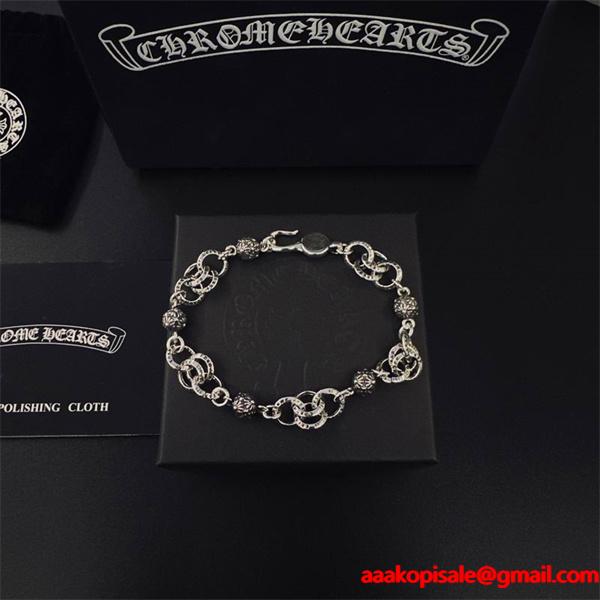 2026年新登場 上質 チェーン CHROME HEARTS クロムハーツ コピー ブレスレット 注目