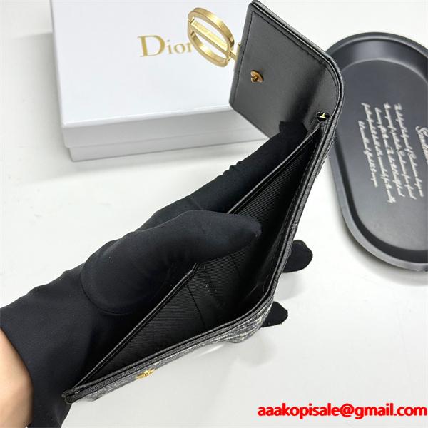 DIOR☆2026春夏☆ディオールミニ財布 コピープレゼント最適使い勝手上品3色