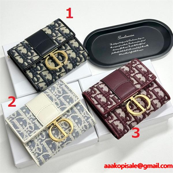 DIOR☆2026春夏☆ディオールミニ財布 コピープレゼント最適使い勝手上品3色