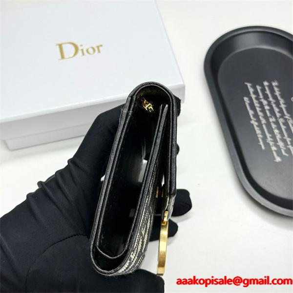 DIOR☆2026春夏☆ディオールミニ財布 コピープレゼント最適使い勝手上品3色