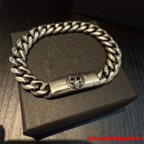 2026年新作 トレンド スカル CHROME HEARTS クロムハーツ コピー ブレスレット おすすめ