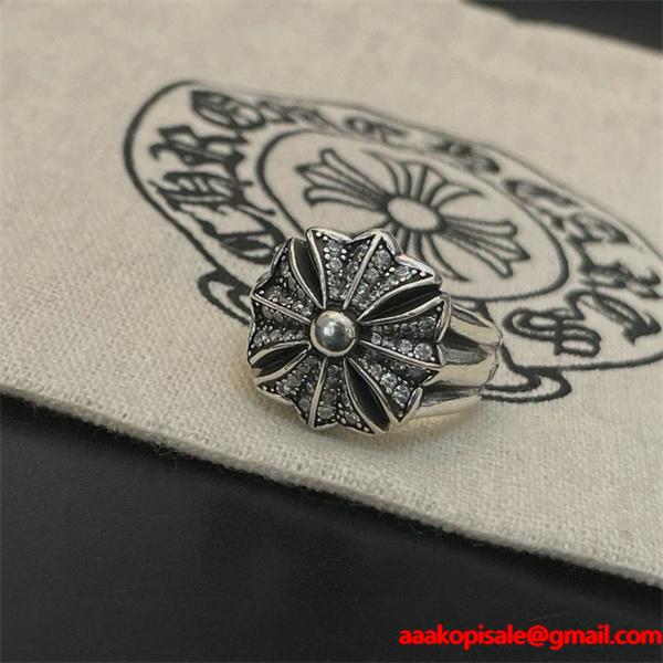2026年発売 レア 端正 シルバー リング 伝統 CHROME HEARTS クロムハーツ スーパーコピー