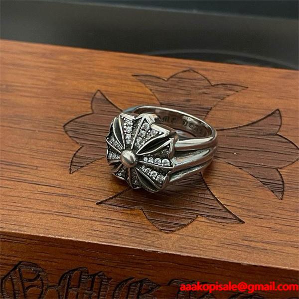 2026年発売 レア 端正 シルバー リング 伝統 CHROME HEARTS クロムハーツ スーパーコピー