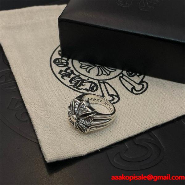 2026年発売 レア 端正 シルバー リング 伝統 CHROME HEARTS クロムハーツ スーパーコピー