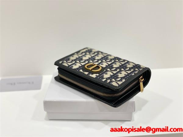 2026トレンド☆ディオール折りたたみ財布 コピーDIOR  Oblique☆☆上質なアイテム