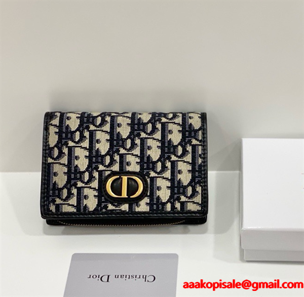 2026トレンド☆ディオール折りたたみ財布 コピーDIOR  Oblique☆☆上質なアイテム
