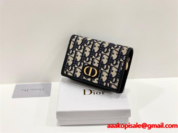 2026トレンド☆ディオール折りたたみ財布 コピーDIOR  Oblique☆☆上質なアイテム