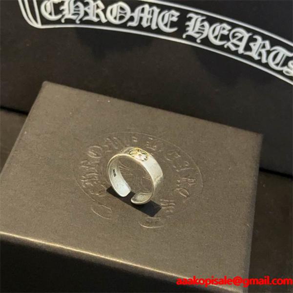 新作必須アイテム 新着 シャープ CHROME HEARTS クロムハーツ コピー リング お洒落