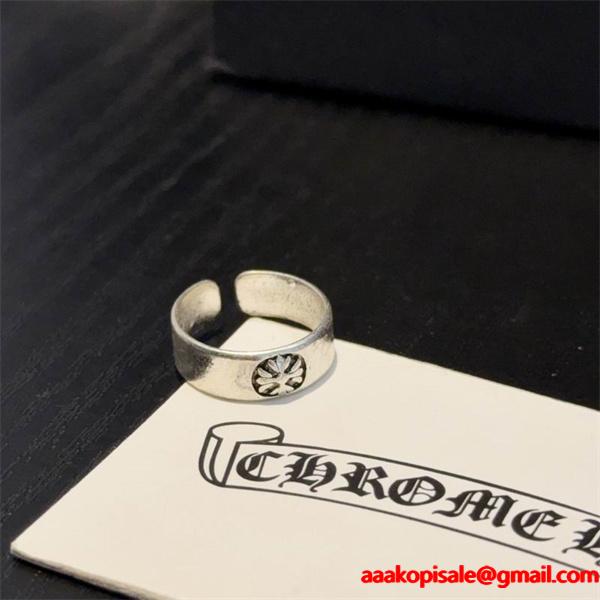 新作必須アイテム 新着 シャープ CHROME HEARTS クロムハーツ コピー リング お洒落