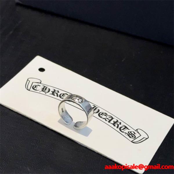 新作必須アイテム 新着 シャープ CHROME HEARTS クロムハーツ コピー リング お洒落