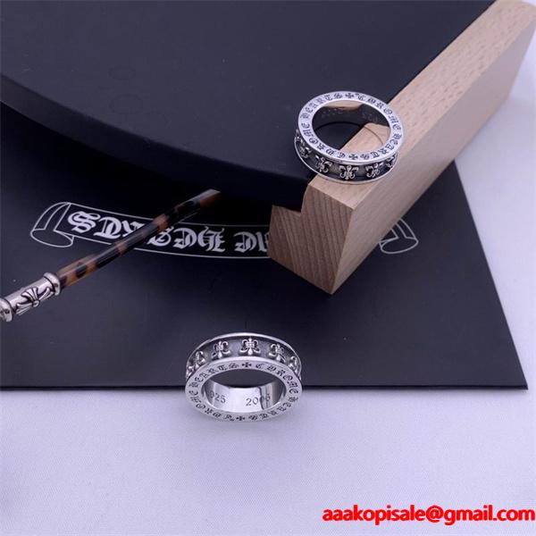 CHROME HEARTS クロムハーツ コピー 2026新作コーデ 特価 力強い リング 今季向け