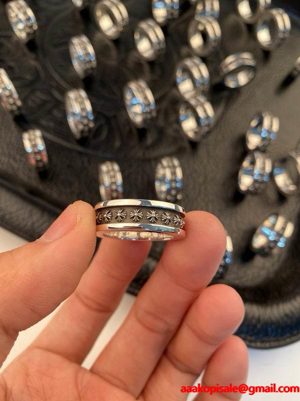 重みのある質感 おすすめ CHROME HEARTS クロムハーツ コピー シルバーリング 新登場