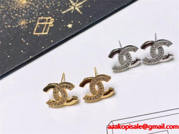 2色☆シャネルピアスコピー2026トレンド最新アクセサリー人気