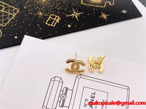 2色☆シャネルピアスコピー2026トレンド最新アクセサリー人気