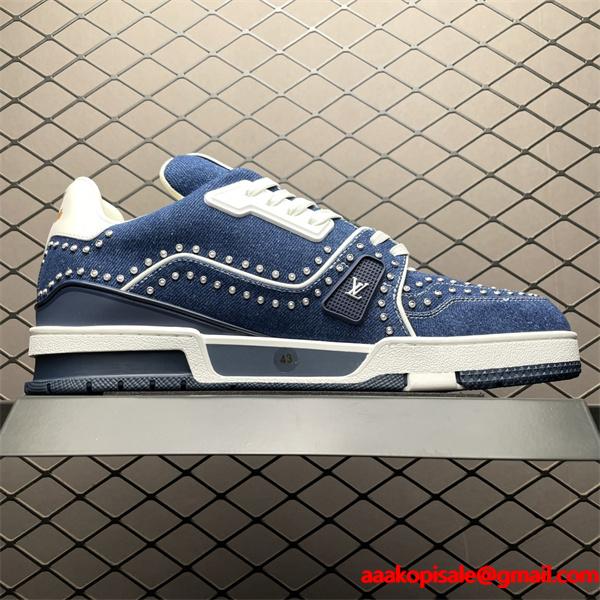 Trainer Sneaker カジュアルシュッズ上品な輝きを放つ形2025-26秋冬 ルイ ヴィトンスニーカーコピー 激安(日本最大級)