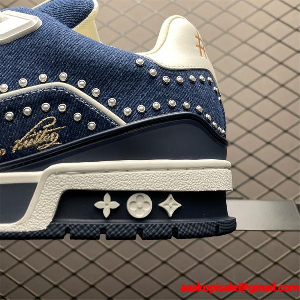 Trainer Sneaker カジュアルシュッズ上品な輝きを放つ形2025-26秋冬 ルイ ヴィトンスニーカーコピー 激安(日本最大級)