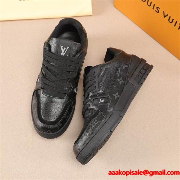 カジュアルシューズデザインにこだわり 2025新品セールルイ ヴィトンスニーカーコピー LOUIS VUITTON激安(日本最大級)
