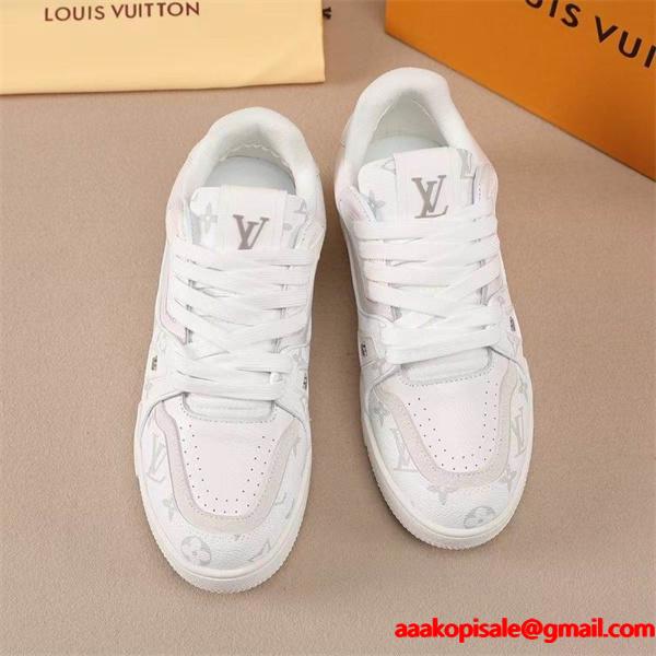 カジュアルシューズデザインにこだわり 2025新品セールルイ ヴィトンスニーカーコピー LOUIS VUITTON激安(日本最大級)
