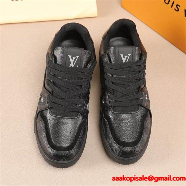 カジュアルシューズデザインにこだわり 2025新品セールルイ ヴィトンスニーカーコピー LOUIS VUITTON激安(日本最大級)