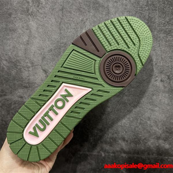 入手困難☆☆ルイ ヴィトン スニーカーコピーLouis Vuitton LV Trainer  秋冬激安(日本最大級)