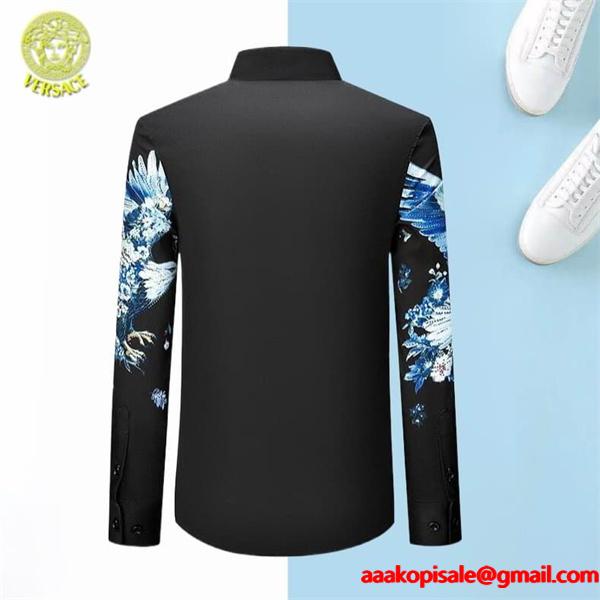 2025トレンドカラー ヴェルサーチ長袖シャツコピー VERSACEブランド コピー 激安(日本最大級)