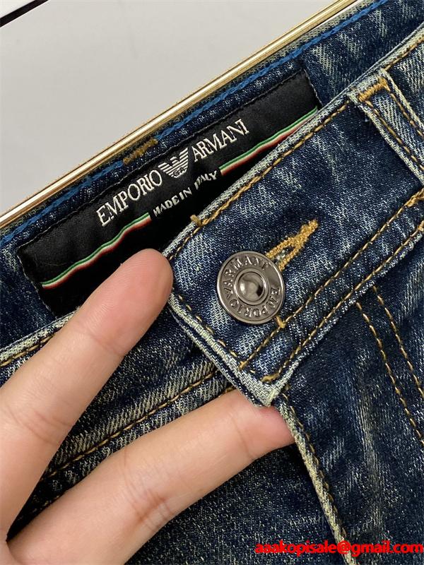 2025-2026秋冬期間限定 季節感のある ARMANI アルマーニ デニムパンツコピー激安(日本最大級)
