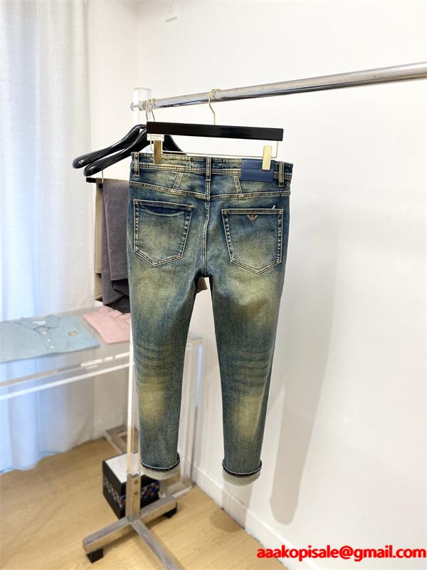 2025-2026秋冬期間限定 季節感のある ARMANI アルマーニ デニムパンツコピー激安(日本最大級)