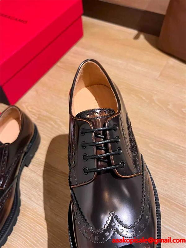 2026上品☆☆ フェラガモビジネスシューズコピー FERRAGAMO   激安(日本最大級)