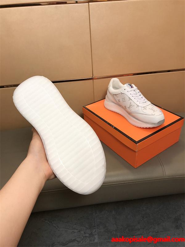 SALE開催 ルイ ヴィトンスニーカーコピー LOUIS VUITTON フラットシューズ 2025-26秋冬季超人気お洒落自在_激安(日本最大級)