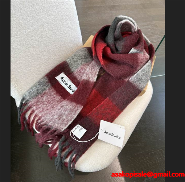 個性的 落ち着いた感覚 2025-26秋冬 ACNE マフラーコピーアクネストゥディオズ28X250cm 激安(日本最大級)