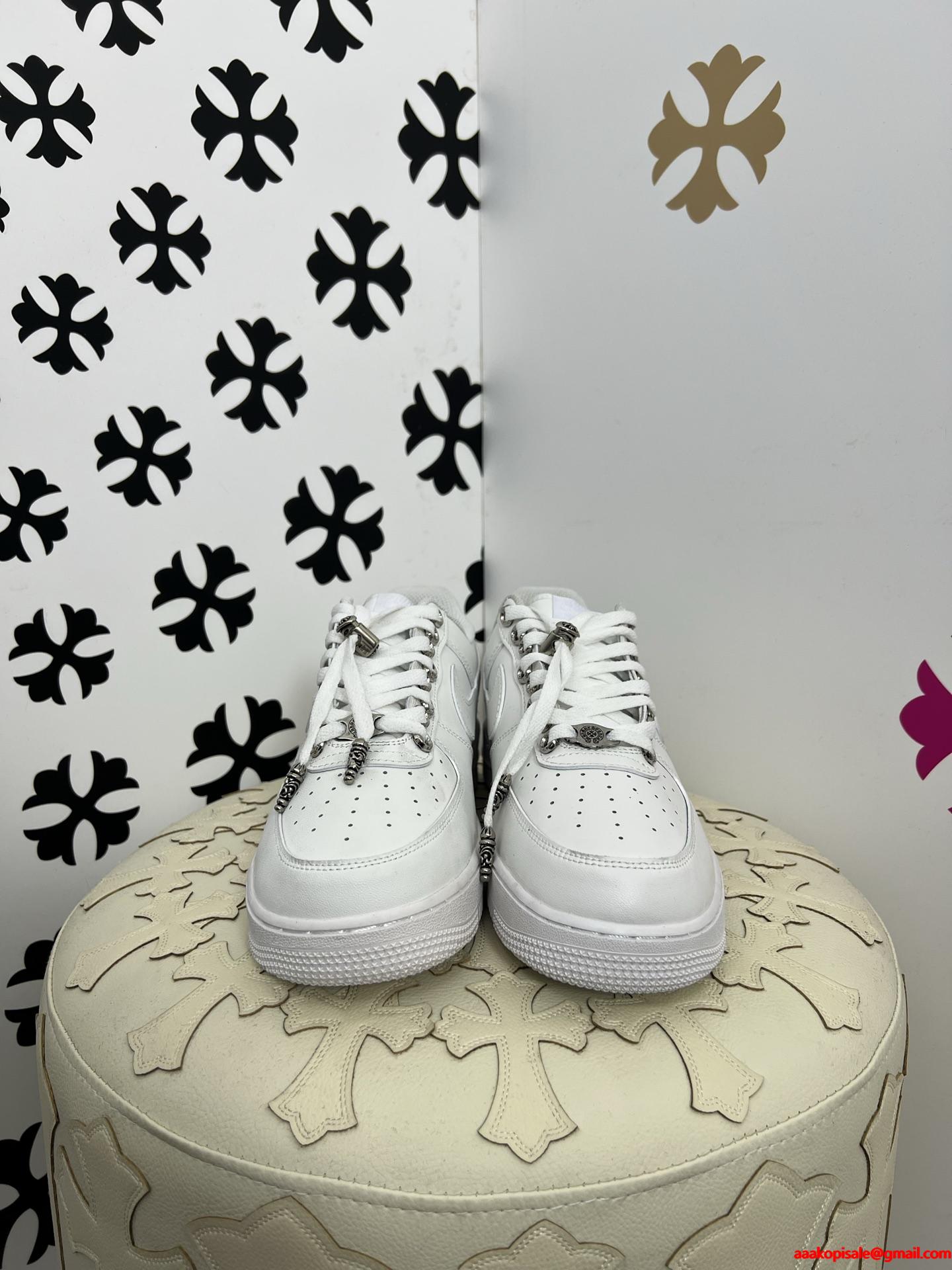 入手困難☆☆ クロムハーツスニーカーコピーCHROME HEARTS ホワイト カジュアル 激安(日本最大級)