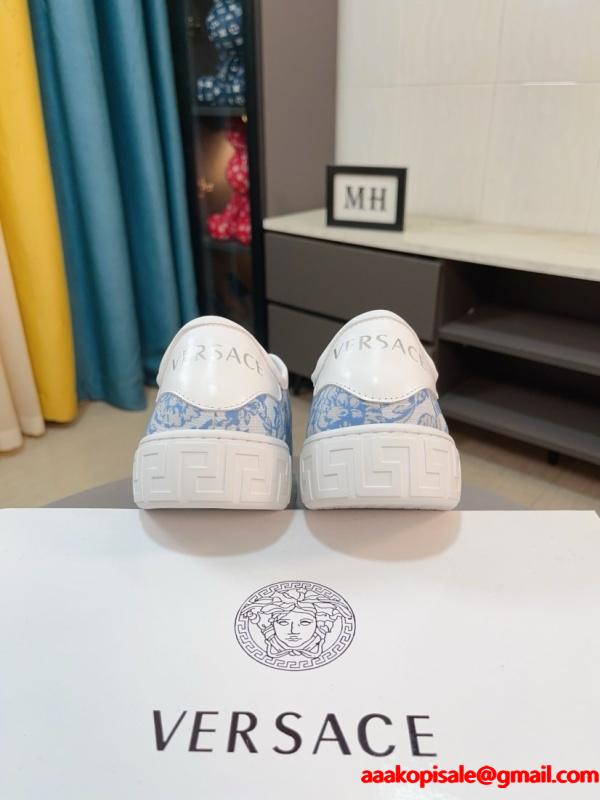 さりげないデザイン ヴェルサーチスニーカーコピー2025最新作 VERSACE 可愛いすぎる  質が良い  ブランド コピー 激安(日本最大級)