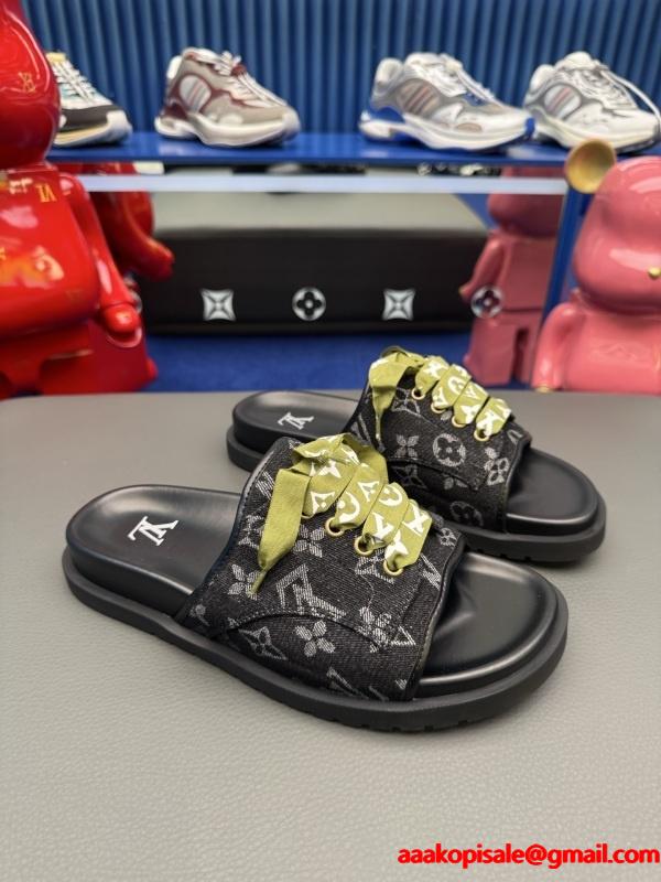 11色可選 ルイ ヴィトン サンダル コピーLOUIS VUITTON カジュアルスタイルを軽快に 2025人気新色が登場_ 激安(日本最大級)