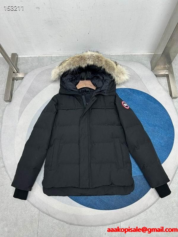 綺麗に決まるフォルム カナダグース CANADA GOOSE ダウンジャケット 2色可選 防寒具としての機能もバッチリ