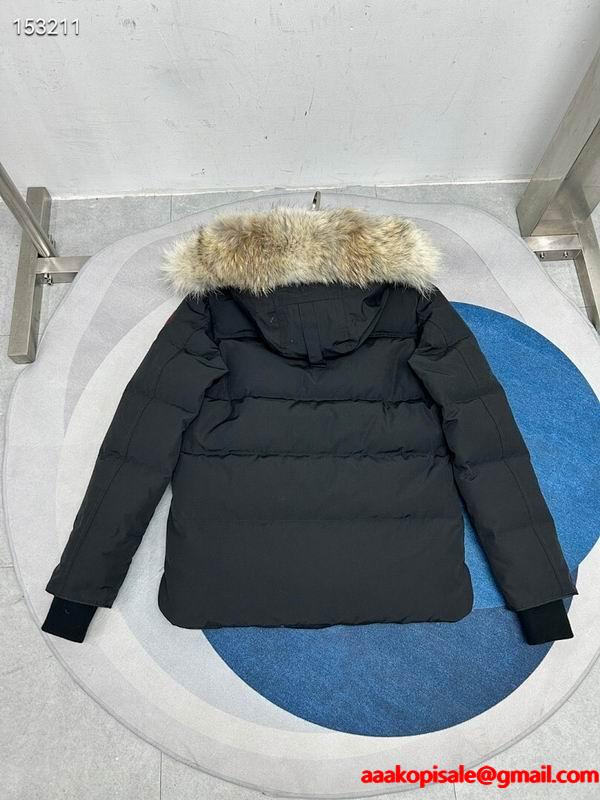 綺麗に決まるフォルム カナダグース CANADA GOOSE ダウンジャケット 2色可選 防寒具としての機能もバッチリ