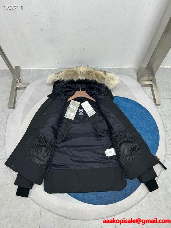 綺麗に決まるフォルム カナダグース CANADA GOOSE ダウンジャケット 2色可選 防寒具としての機能もバッチリ
