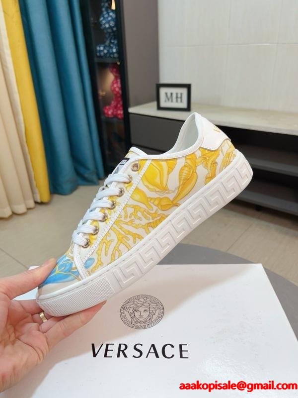 オシャレファッションVERSACE ヴェルサーチスニーカーコピーメンズ靴