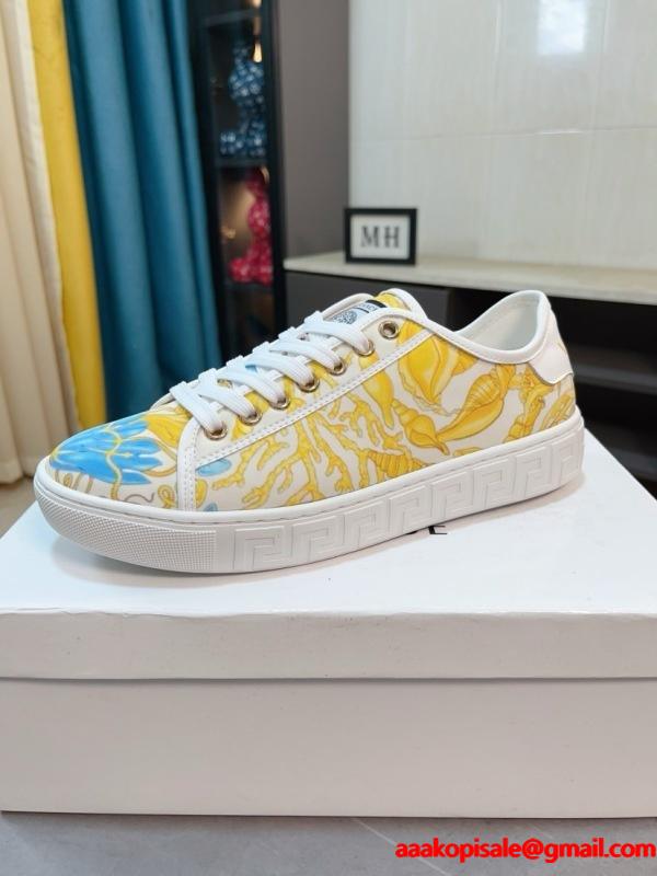 オシャレファッションVERSACE ヴェルサーチスニーカーコピーメンズ靴