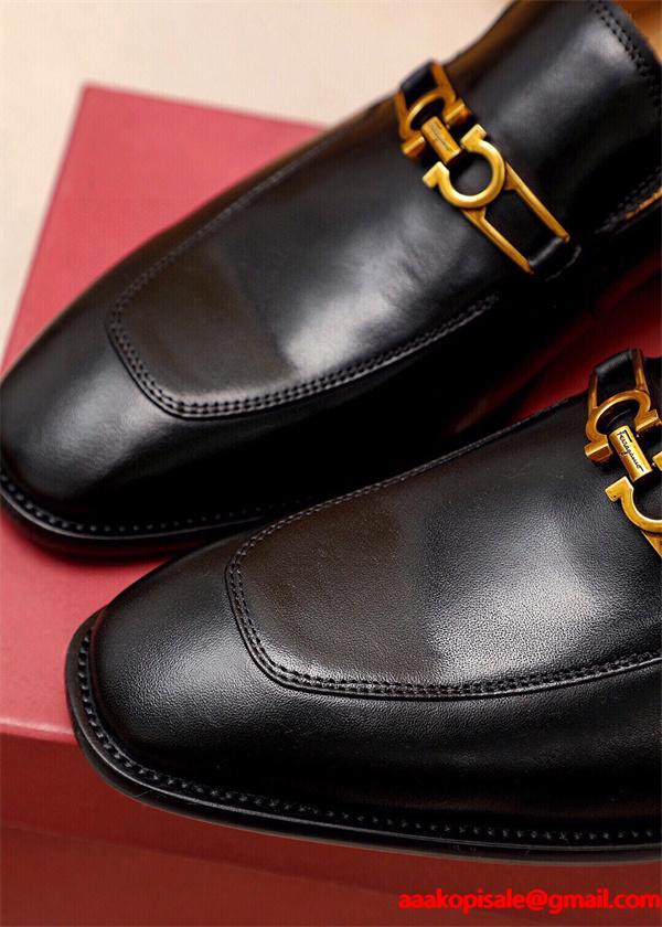 FERRAGAMO落ち着いた感覚2026秋冬季超人気 フェラガモビジネスシューズ コピー 激安(日本最大級)