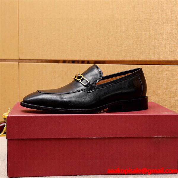 FERRAGAMO落ち着いた感覚2026秋冬季超人気 フェラガモビジネスシューズ コピー 激安(日本最大級)