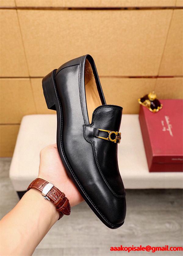 FERRAGAMO落ち着いた感覚2026秋冬季超人気 フェラガモビジネスシューズ コピー 激安(日本最大級)