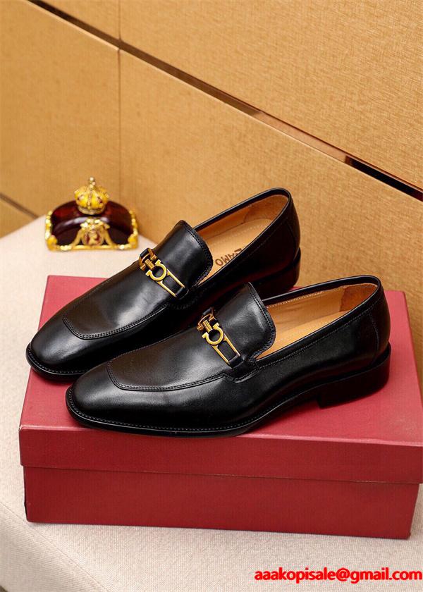 FERRAGAMO落ち着いた感覚2026秋冬季超人気 フェラガモビジネスシューズ コピー 激安(日本最大級)