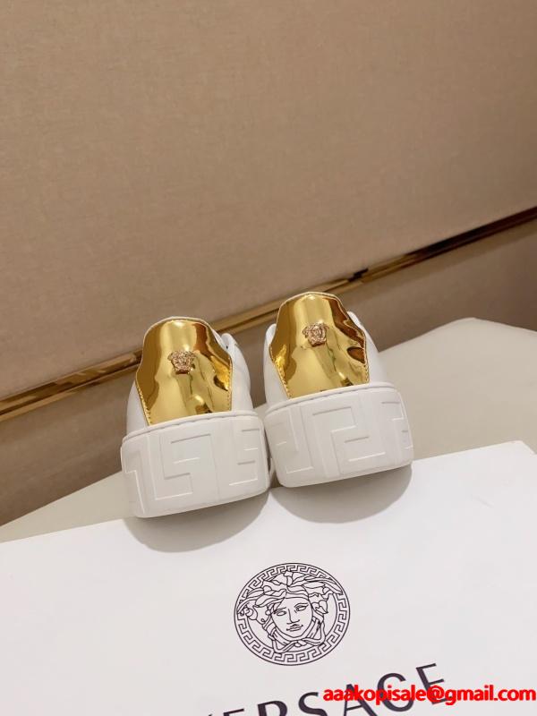 2025限定販売 新品 VERSACE ヴェルサーチ カジュアルシューズ コピー 激安(日本最大級)